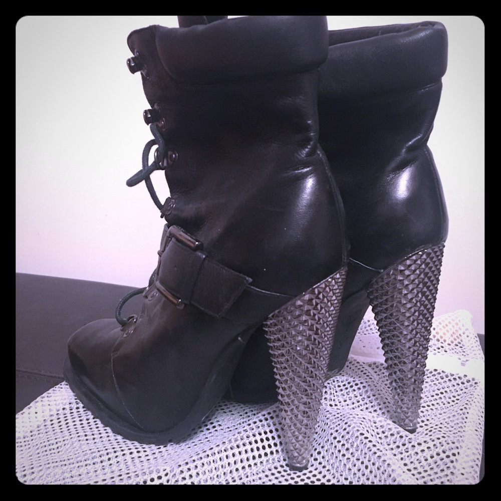 Jessica Simpson Studded heel booties 2/$70